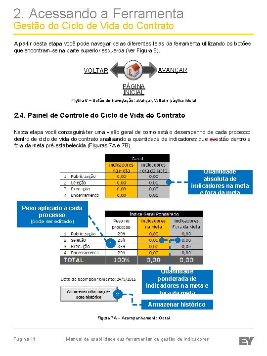 2. Acessando a Ferramenta Gestão do Ciclo de Vida do Contrato A partir desta