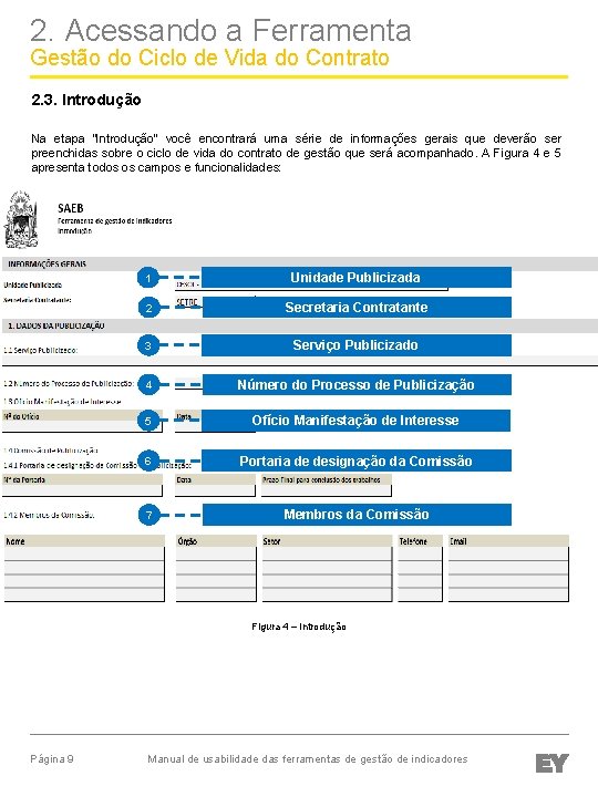 2. Acessando a Ferramenta Gestão do Ciclo de Vida do Contrato 2. 3. Introdução