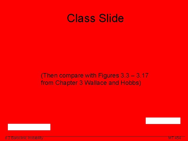 Class Slide (Then compare with Figures 3. 3 – 3. 17 from Chapter 3