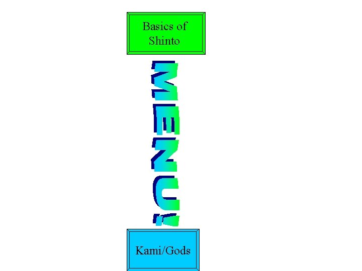 Basics of Shinto Kami/Gods 