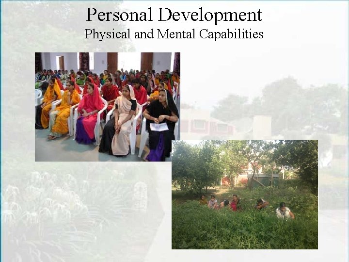 Personal Development Physical and Mental Capabilities 