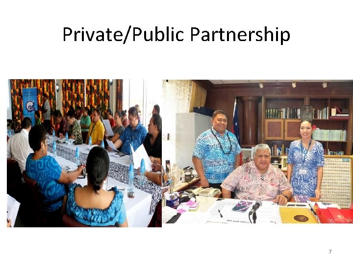 Private/Public Partnership 7 
