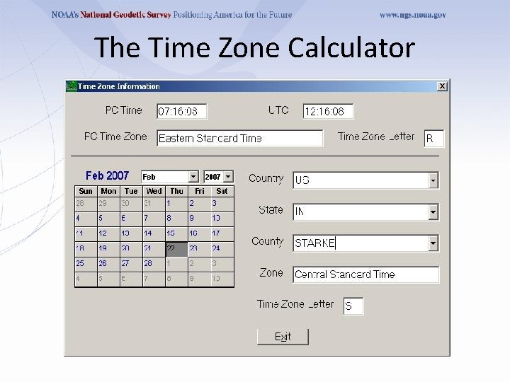 The Time Zone Calculator 