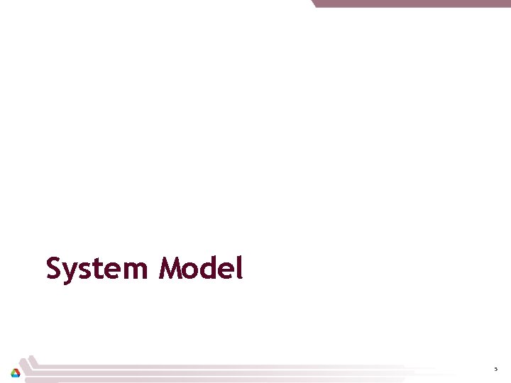System Model 5 