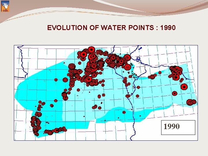 EVOLUTION OF WATER POINTS : 1990 