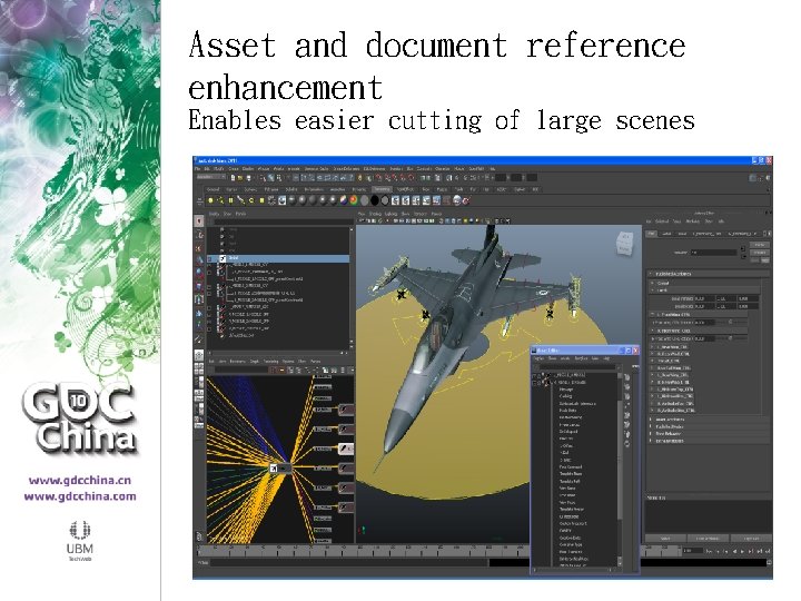 Asset and document reference enhancement Enables easier cutting of large scenes 