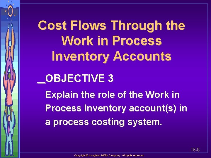 Cost Flows Through the Work in Process Inventory Accounts OBJECTIVE 3 Explain the role