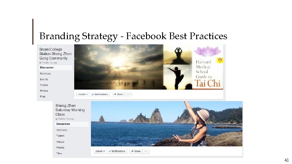 Branding Strategy - Facebook Best Practices 41 