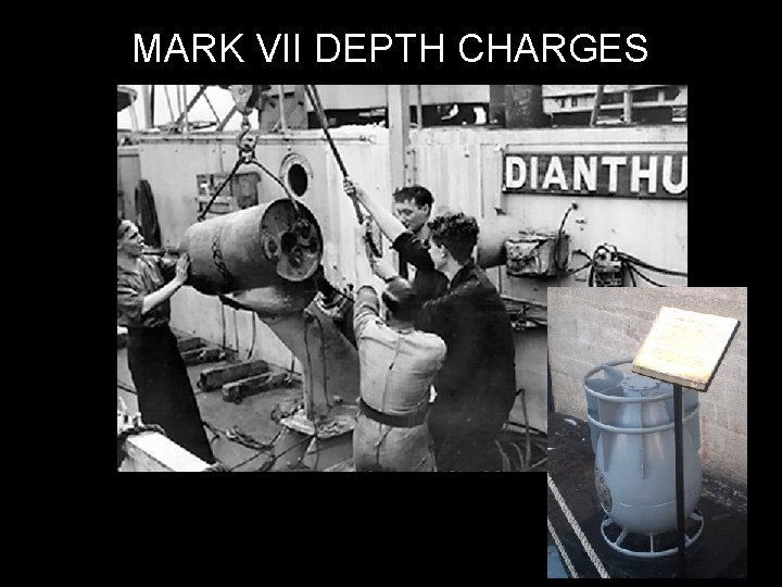 MARK VII DEPTH CHARGES 