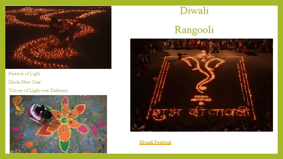 Diwali Rangooli Festival of Light Hindu New Year Victory of Light over Darkness Diwali