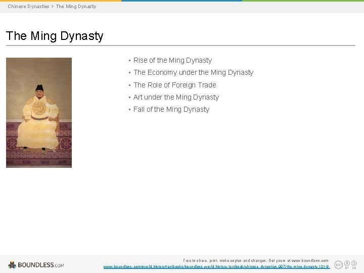Chinese Dynasties > The Ming Dynasty • Rise of the Ming Dynasty • The