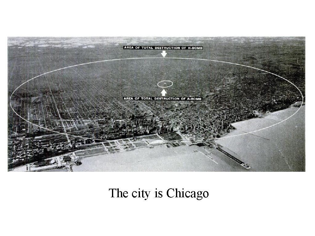 The city is Chicago 