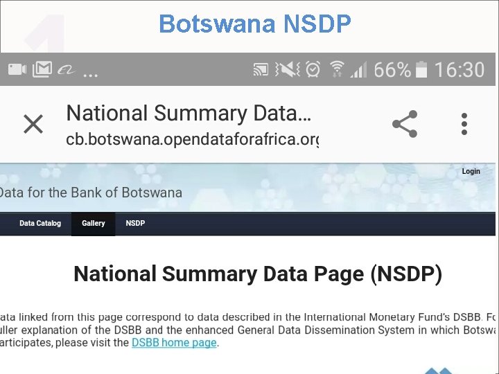 Botswana NSDP 