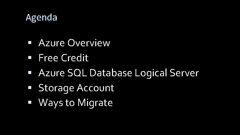 Migrate DB to Azure SQL Taiob M Ali