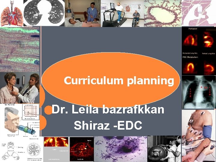 Curriculum planning Dr. Leila bazrafkkan Shiraz -EDC 