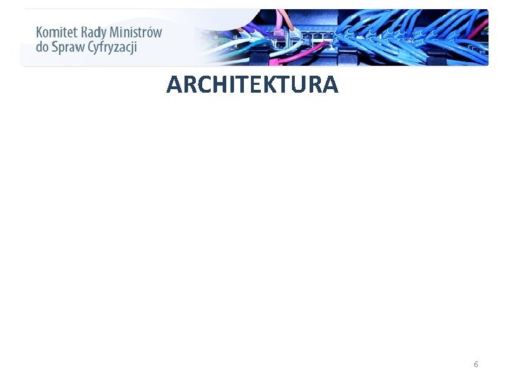 ARCHITEKTURA 6 