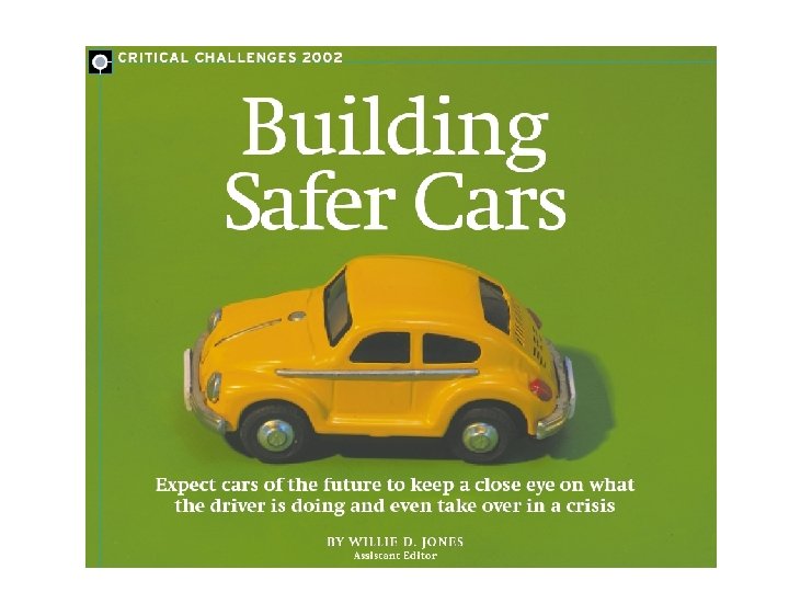 Building Safer Cars 