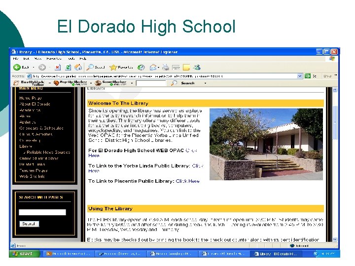 El Dorado High School 
