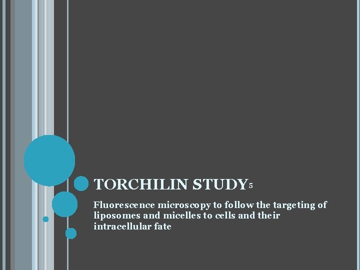 TORCHILIN STUDY 5 Fluorescence microscopy to follow the targeting of liposomes and micelles to