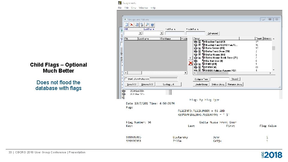 Child Flags – Optional Much Better Does not flood the database with flags 33