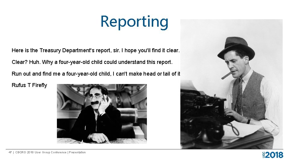 Reporting Here is the Treasury Department's report, sir. I hope you'll find it clear.