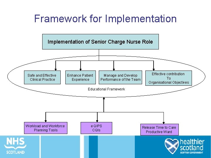 Framework for Implementation of Senior Charge Nurse Role Safe and Effective Clinical Practice Enhance