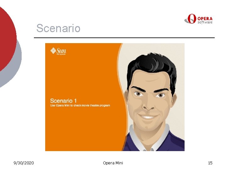 Scenario 9/30/2020 Opera Mini 15 