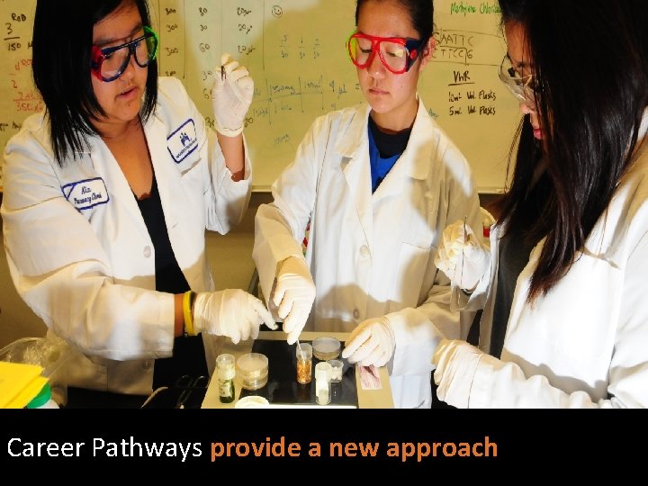 Career Pathways provide a new approach 