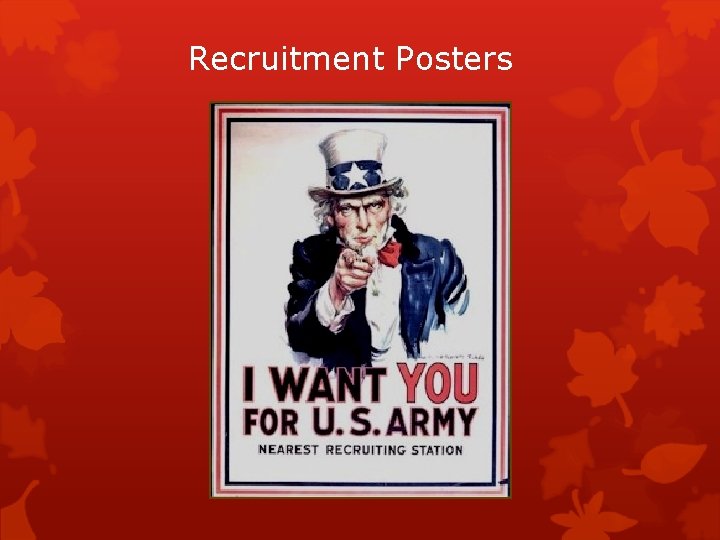Recruitment Posters 