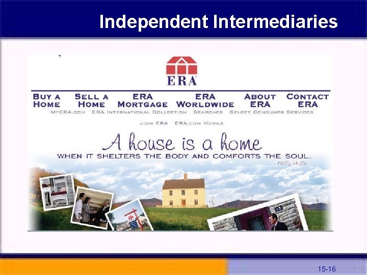 Independent Intermediaries 15 -16 