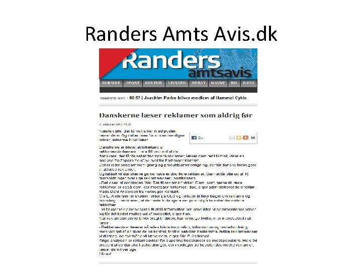 Randers Amts Avis. dk 