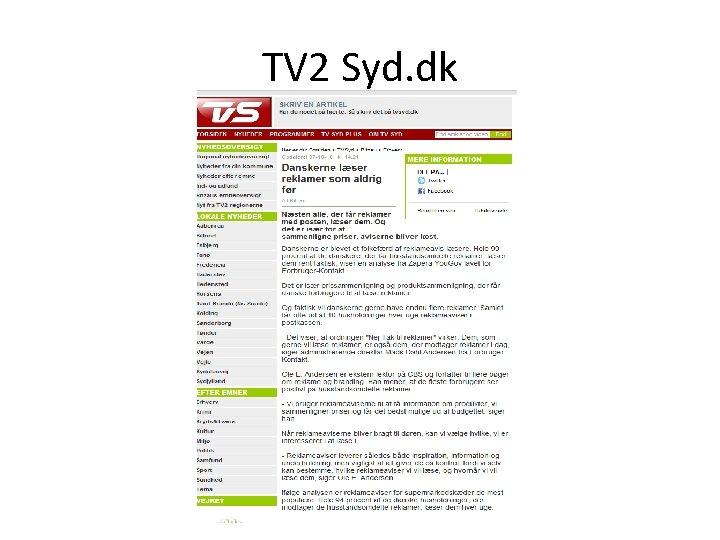 TV 2 Syd. dk 