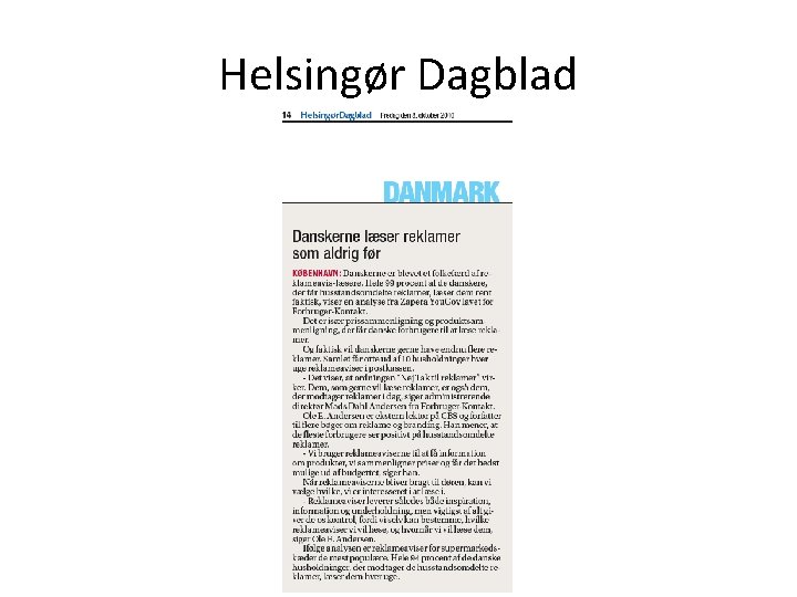 Helsingør Dagblad 