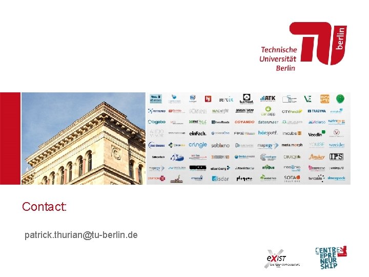 Contact: patrick. thurian@tu-berlin. de 