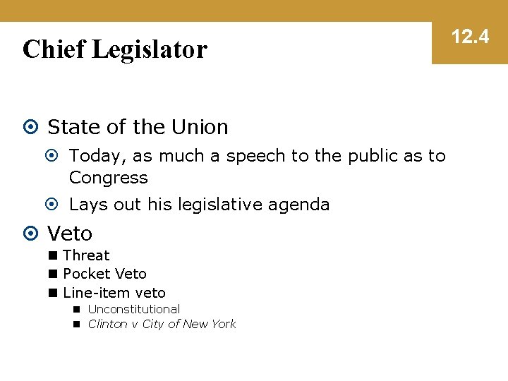 Chief Legislator State of the Union Today, as much a speech to the public
