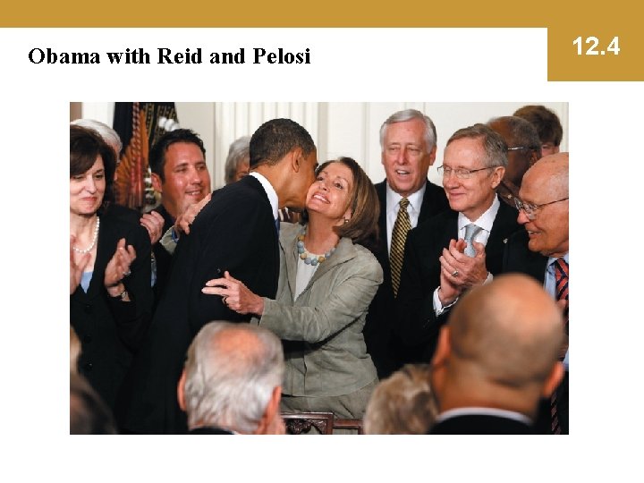 Obama with Reid and Pelosi 12. 4 