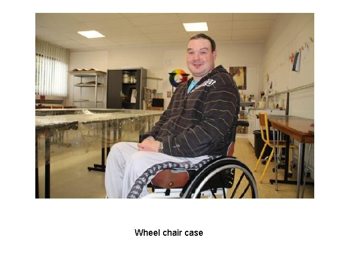 Wheel chair case 