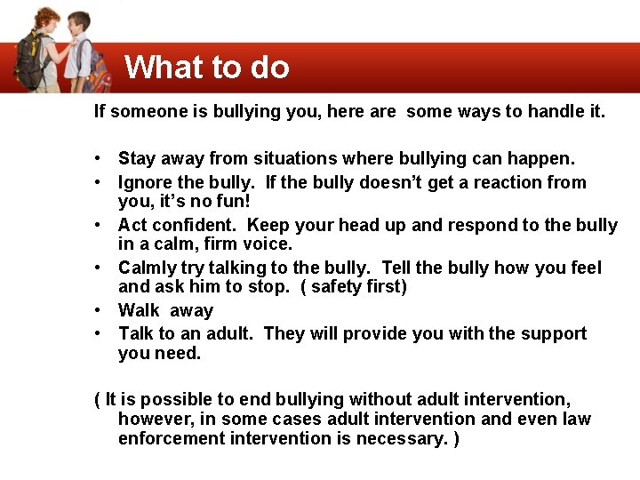 What to do If someone is bullying you, here are some ways to handle