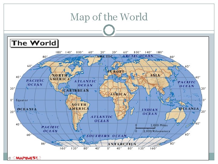 Map of the World 