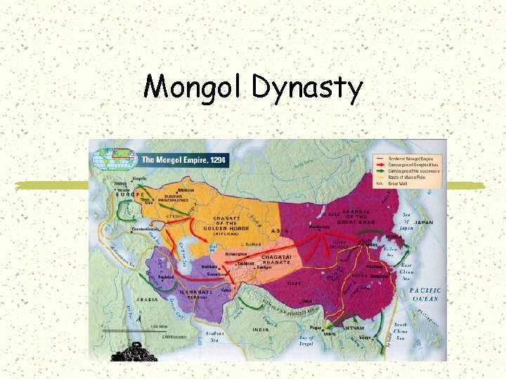 Mongol Dynasty 1241 1236 - 