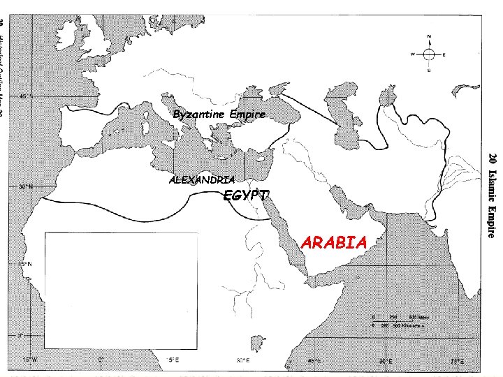 Byzantine Empire ALEXANDRIA EGYPT ARABIA 