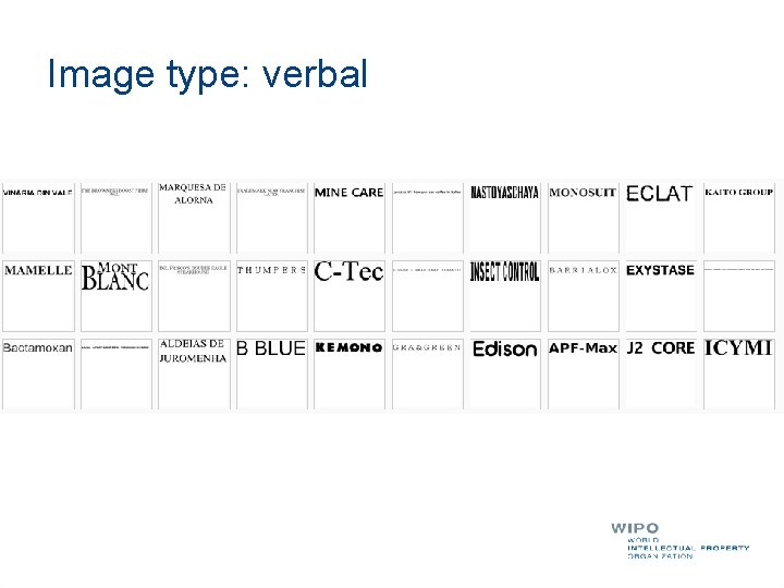 Image type: verbal 