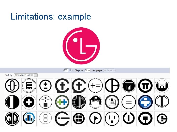 Limitations: example 