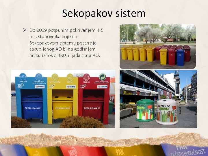 Sekopakov sistem Ø Do 2019 potpunim pokrivanjem 4, 5 mil. stanovnika koji su u