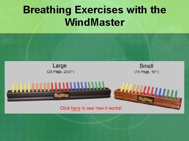 Breathing Exercises with the Wind. Master 