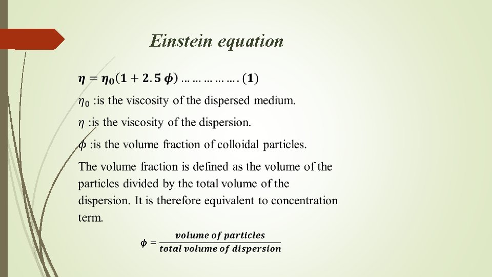 Einstein equation 