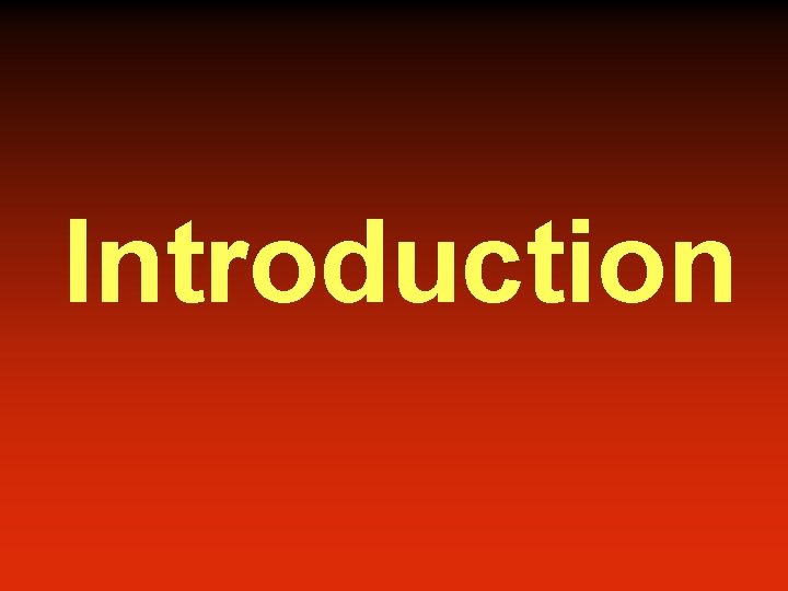 Introduction 