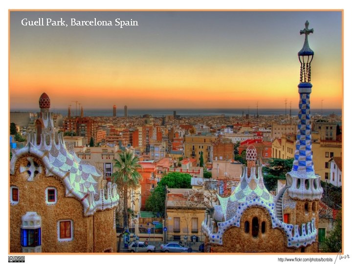 Guell Park, Barcelona Spain 