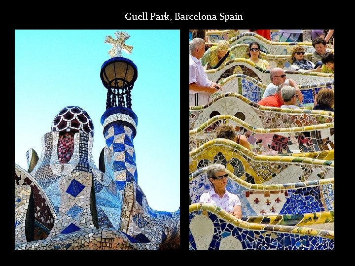 Guell Park, Barcelona Spain 