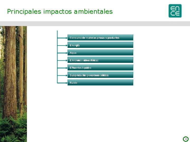 Principales impactos ambientales 4 